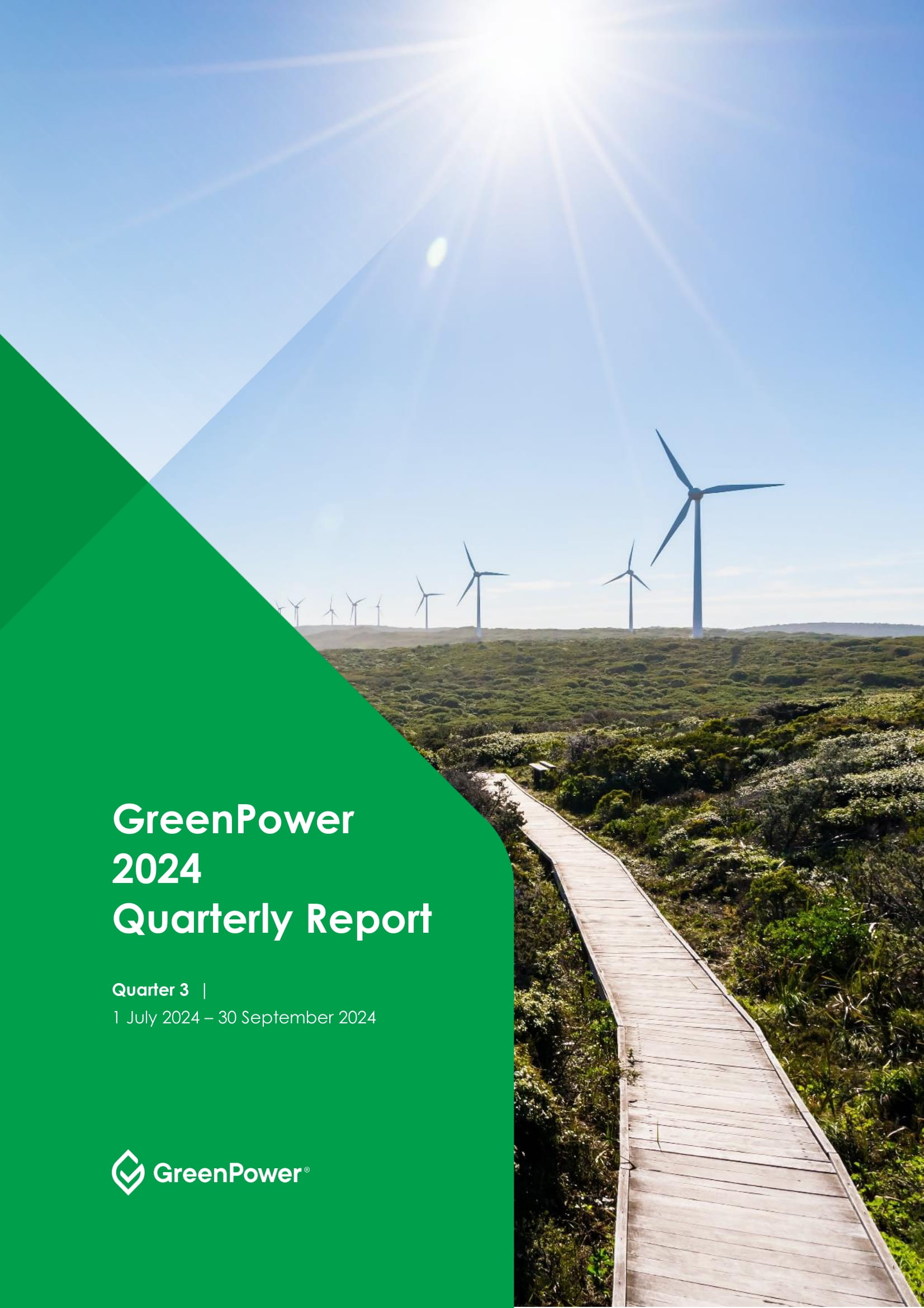 Q3 2024 GreenPower Quarterly Report