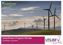 2015 GreenPower Program Review title page